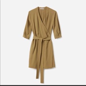 Everlane wrap dress